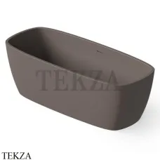 Dea Design Soul Ванна отдельностоящая скругленная 170x72 Solid Surface DD8632 1700 6, Grey Brown №6