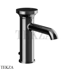 Gessi Origini MATERIC Смеситель для раковины с донным клапаном 66001-706, Black Metal PVD