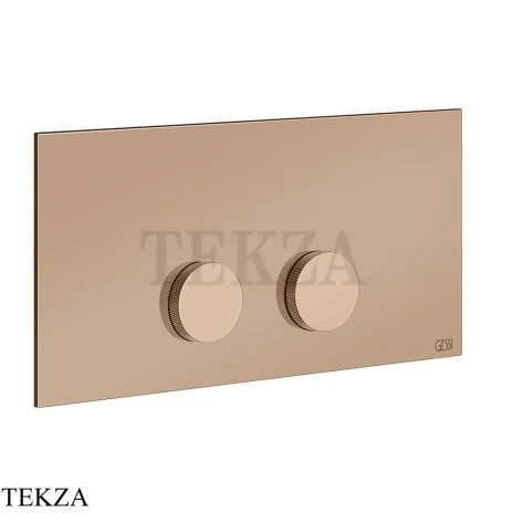 Gessi ANELLO Клавиша смыва для инсталляции viega prevista, Villeroy&Boch 54633-030, Copper PVD