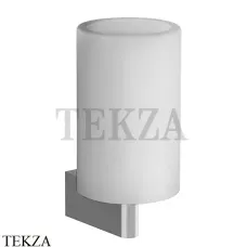 Gessi Origini Стакан настенный с держателем, белый 66407-031, хром глянец