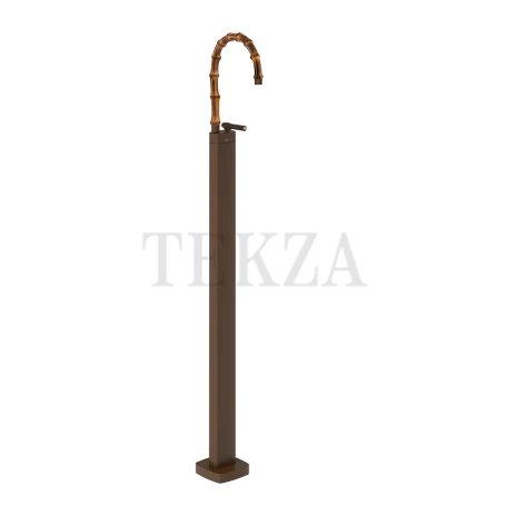 Gessi Jacqueline Смеситель для раковины напольный, внешняя часть 77295-845, бронза Dark Brush