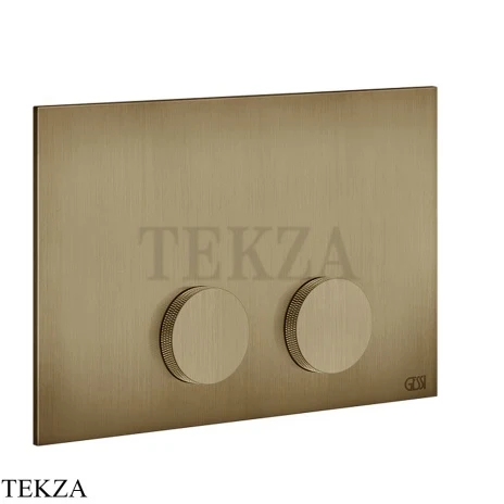 Gessi ANELLO Клавиша смыва для инсталляции Geberit omega 12 54627-791, Deep Bronze Br. PVD