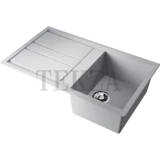 Omoikiri Kitagawa 86 Кухонная мойка Artceramic прямоугольная с крылом 4993493 белый