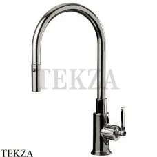 Nicolazzi Смеситель для кухни с выдвижным душем 3430NKN, Brushed black nikel