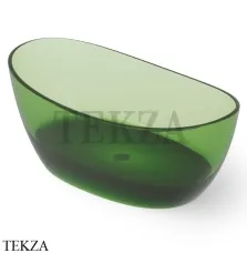 Dea Design Elegant Ванна отдельностоящая овальная 163x85 Glasstech DD8611 1630 R3, Emerald R3