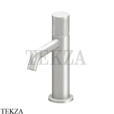 Gattoni MD Смеситель для раковины, RONCO, с донным клапаном MD110/22NS, Nickel Brushed