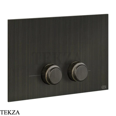 Gessi VENTI20 Клавиша смыва для Geberit Sigma 8 и Sigma 12 54651-187, Aged Bronze
