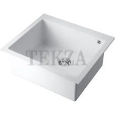 Omoikiri Bosen 57 Кухонная мойка Tetogranit прямоугольная 57-WH 4993148 белый