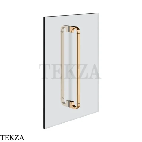 Gessi Perle Полотенцедержатель для крепления на стекло, 30 см 74631-735, бронза глянец