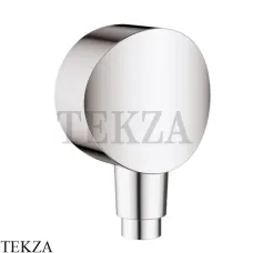 Hansgrohe Fixfit S Шланговое подсоединение с клапаном обратного тока 26453000, хром глянец