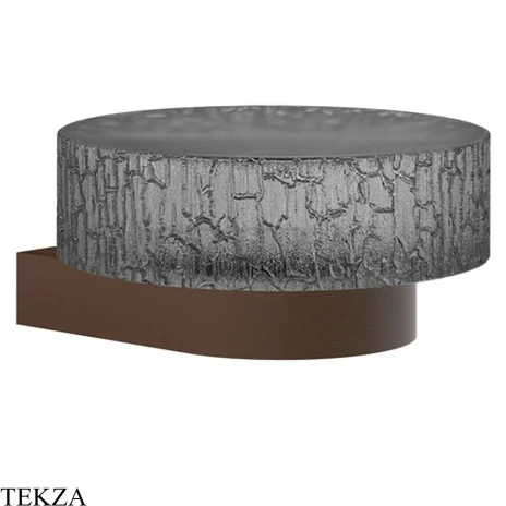 Gessi Incastri Мыльница настенная, Light smoke 75401-845, бронза Dark Brush