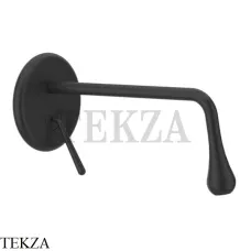 Gessi Goccia Смеситель для раковины длинный излив, внешняя часть 33686-299, черный матовый