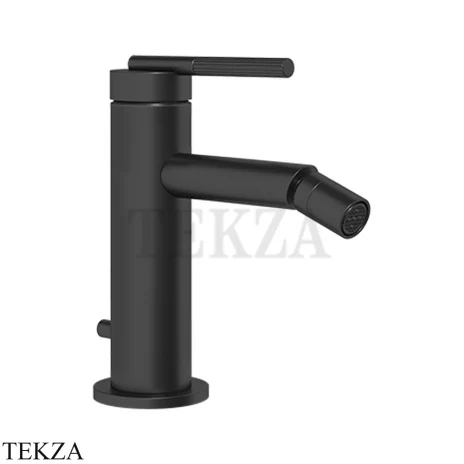 Gessi INGRANAGGIO Смеситель для биде, с донным клапаном 63507-299, Black XL