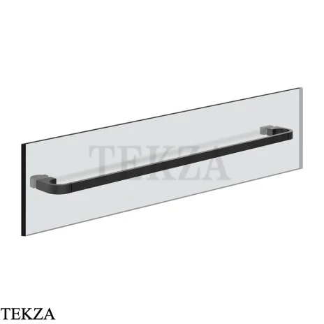 Gessi Perle Полотенцедержатель для крепления на стекло, 60 см 74915-299, черный матовый