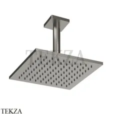 Gessi Emporio Shower Верхний душ с потолочным кронштейном 47290-149, Finox Brushed Nickel