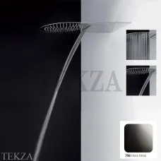 Gessi Private Wellness TREMILLIMETRI Верхний душ, 2 функции 33073-706, Black Metal