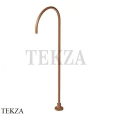 Zucchetti Helm Излив для раковины напольный Z92160.XP91, brushed copper PVD