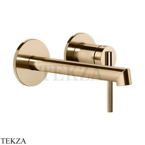 Gessi INGRANAGGIO Смеситель для раковины короткий, внешняя часть 63581-735, Warm Bronze PVD