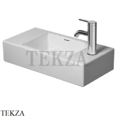 Duravit Vero AIR Раковина подвесная или на тумбу, без перелива 0724500008, белый глянец