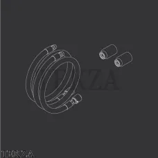 CEA Монтажные шланги для установки смесителя на ванну