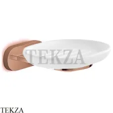 Newform O’RAMA Мыльница подвесная с держателем, керамика 67200.58.061, PVD Copper bronze
