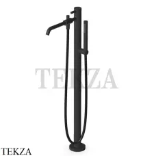 Zucchetti Pan Смеситель для ванны напольный, внешняя часть ZP6622.N1, черный goffrato