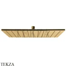 FIMA Carlo Frattini WELLNESS Верхняя лейка для кронштейна 40х40 см F2639/2OS, Brushed gold
