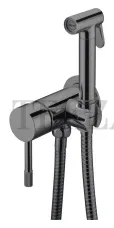 Boheme Uno Гигиенический душ в комплекте со смесителем, Uno 467-SGM Shine Gun Metall