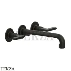 Gessi INCISO Смеситель для раковины излив длинный, внешняя часть 58092-187, Aged Bronze