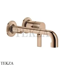Gessi INCISO Смеситель для раковины, внешняя часть 58088-030, Copper глянец