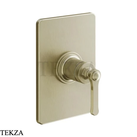 Gessi VENTI20 Смеситель для душа, 1 поток, внешняя часть 65061-727, Brushed Brass PVD
