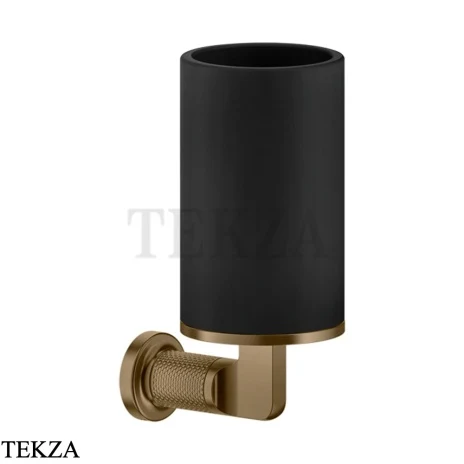 Gessi INCISO accessories Стакан настенный для зубных щеток, черный 58508-791, Deep Bronze Br. PVD