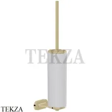 Newform O’RAMA Туалетный ершик настенный, керамика 67215.M0.071, Gold satin