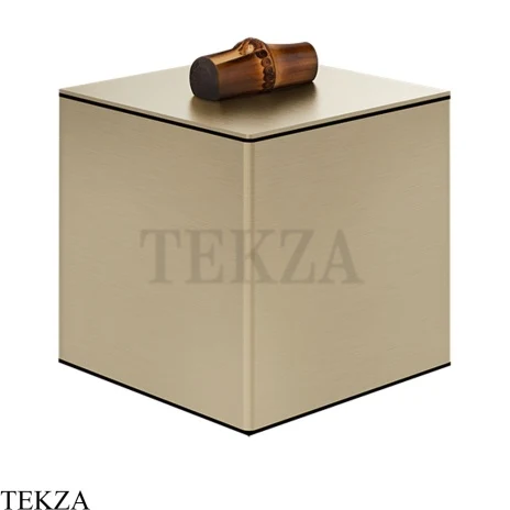 Gessi Jacqueline Ёмкость-шкатулка для хранения 77563-149, нерж. сталь Brush / никель Brushed