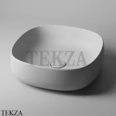 Sitega OSNO 420 Раковина накладная скругленная, с донным клапаном OSNO 420 - White