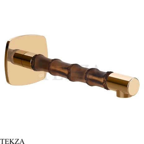 Gessi Jacqueline Излив для раковины на стену 77031-735, бронза глянец