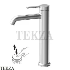 FIMA Carlo Frattini SNAP Смеситель для раковины, с донным клапаном F3111LCR, хром глянец