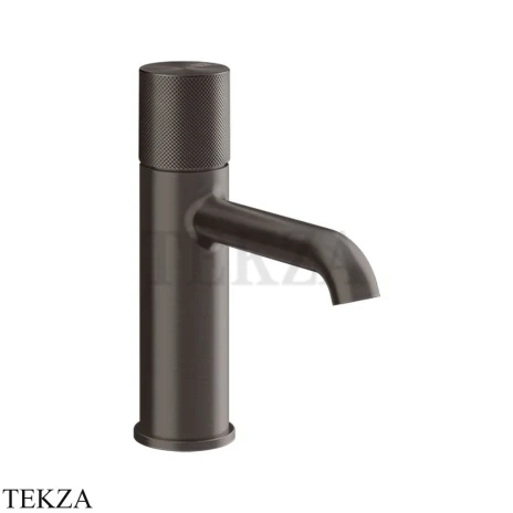 Gessi Habito DIAMANTATO Смеситель для раковины, без донного клапана 70602-707, Black Metal Br. PVD
