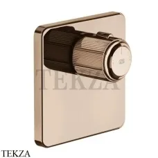 Gessi VENTI20 Термостат для душа, внешняя часть 65316-030, Copper PVD