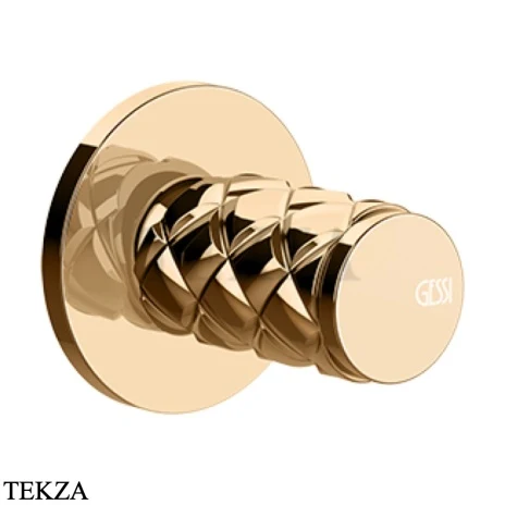 Gessi Pelle Tresse Смеситель-рычаг управления, внешняя часть 78109-735, Warm Bronze PVD