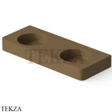 Dea Design Washbasins Раковина двойная подвесная Solid Surface DD9081 1200 1, Dark Camel №1
