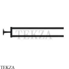 Duravit Starck T Держатель для полотенец двойной поворотный 0099414600, черный матовый