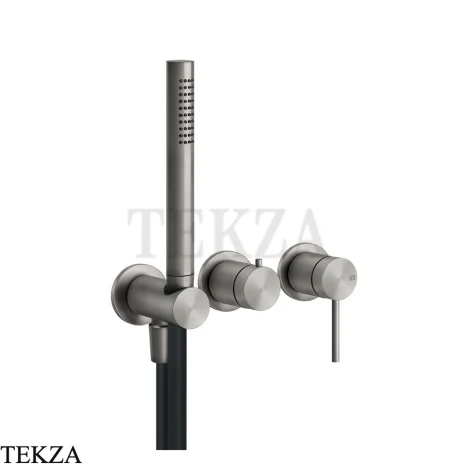 Gessi 316 SHOWER Смеситель для душа, внешняя часть 54039-239, Steel Brushed