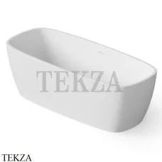 Dea Design Soul Ванна отдельностоящая скругленная 170x72 Solid Surface DD8632 1700 18, White №18