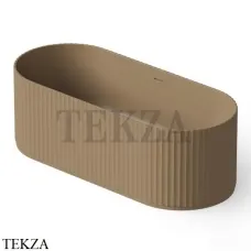 Dea Design Stripes Ванна отдельностоящая овальная 170x72 Solid Surface DD8803 1700 2, Light Camel №2