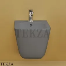Kerasan Tribeca Биде подвесное, 1 отверстие под смеситель 512589, Ferro matt