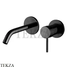 FIMA Carlo Frattini Spillo UP Смеситель для раковины, внешняя часть F3051NX8CS, Brushed black chrome