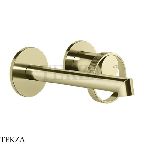 Gessi ANELLO Смеситель для раковины, с коротким изливом, внешняя часть 63381-710, Brass PVD