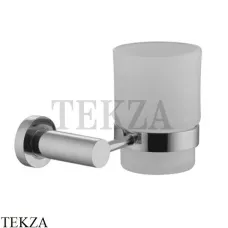 FIMA Carlo Frattini ROTOLA Стакан настенный, стекло матовое F6003/1CR, хром глянец