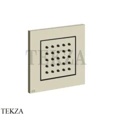Gessi Rettangolo shower Боковая форсунка, поворотная, внешняя часть 32984-720, Nickel PVD